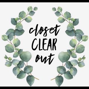 Help me clean out my closest! Offers are welcome!